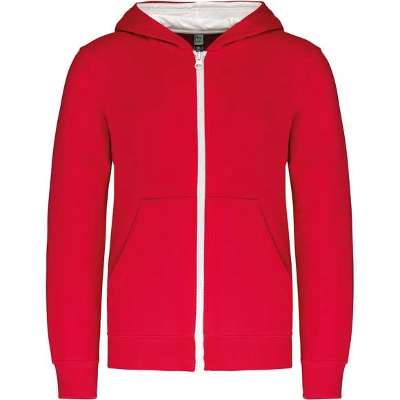 KARIBAN K486 - Sweat-shirt Zippé Capuche Enfant 4 KARIBAN K486 - Sweat-shirt Zippé Capuche Enfant – Image 2