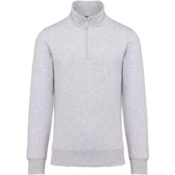 KARIBAN K487 - Sweat-shirt Col Zippé -Karioact Boutique aHR0cDovL21lZGlhMi5kZXNpZ25wYXJ0bmVyLmZyL2MvcC8xNDU1NC8xNDU1NC0xNjU4OC0xLmpwZw