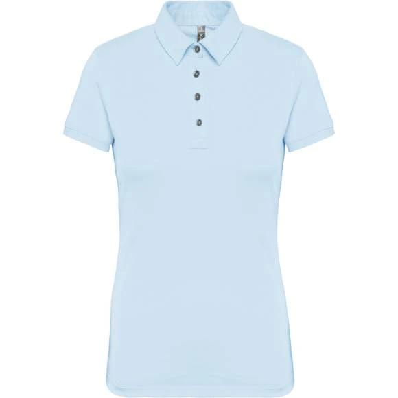 KARIBAN K263 - Polo Jersey Manches Courtes Femme 16 KARIBAN K263 - Polo Jersey Manches Courtes Femme – Image 14