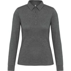 KARIBAN K265 - Polo Jersey Manches Longues Femme -Karioact Boutique aHR0cDovL21lZGlhMi5kZXNpZ25wYXJ0bmVyLmZyL2MvcC8xNDUwNC8xNDUwNC0xNDM4NC0xLmpwZw