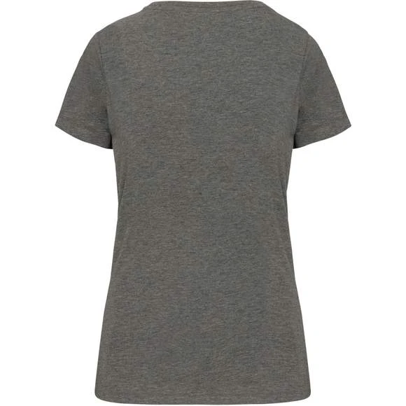KARIBAN K3003 - T-shirt Supima® Col V Manches Courtes Femme 7 KARIBAN K3003 - T-shirt Supima® Col V Manches Courtes Femme – Image 5