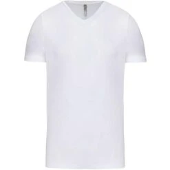 KARIBAN K3014 - T-shirt Manches Courtes Col V Homme -Karioact Boutique aHR0cDovL21lZGlhMi5kZXNpZ25wYXJ0bmVyLmZyL2MvcC8xNDUxOC8xNDUxOC0xODU2LTEuanBn