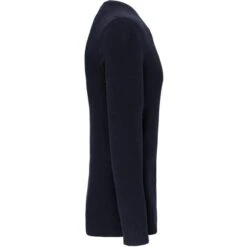 KARIBAN K3016 - T-shirt Col Rond Manches Longues Homme -Karioact Boutique aHR0cDovL21lZGlhMi5kZXNpZ25wYXJ0bmVyLmZyL2MvcC8xNDUyMC8xNDUyMC0xMjYxLTMuanBn