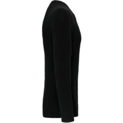 KARIBAN K3016 - T-shirt Col Rond Manches Longues Homme -Karioact Boutique aHR0cDovL21lZGlhMi5kZXNpZ25wYXJ0bmVyLmZyL2MvcC8xNDUyMC8xNDUyMC0xNTIwLTMuanBn