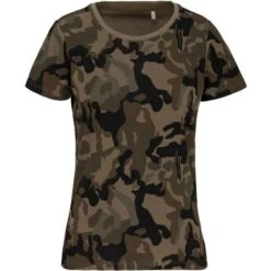KARIBAN K3031 - T-shirt Camo Manches Courtes Femme -Karioact Boutique aHR0cDovL21lZGlhMi5kZXNpZ25wYXJ0bmVyLmZyL2MvcC8xNDUzMC8xNDUzMC0xNjU4OS0xLmpwZw