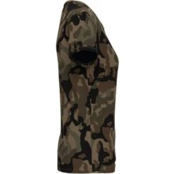 KARIBAN K3031 - T-shirt Camo Manches Courtes Femme -Karioact Boutique aHR0cDovL21lZGlhMi5kZXNpZ25wYXJ0bmVyLmZyL2MvcC8xNDUzMC8xNDUzMC0xNjU4OS0zLmpwZw