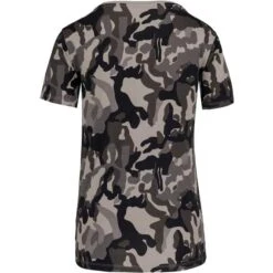 KARIBAN K3031 - T-shirt Camo Manches Courtes Femme -Karioact Boutique aHR0cDovL21lZGlhMi5kZXNpZ25wYXJ0bmVyLmZyL2MvcC8xNDUzMC8xNDUzMC0xNzc1OS0yLmpwZw