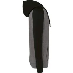 PROACT PA369 - Sweat-shirt Capuche Bicolore Adulte -Karioact Boutique aHR0cDovL21lZGlhMi5kZXNpZ25wYXJ0bmVyLmZyL2MvcC8xNTAzNC8xNTAzNC0xNjk1MC0zLmpwZw