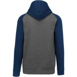 PROACT PA370 - Sweat-shirt Capuche Bicolore Enfant -Karioact Boutique aHR0cDovL21lZGlhMi5kZXNpZ25wYXJ0bmVyLmZyL2MvcC8xNTAzNS8xNTAzNS0xNjk1MS0yLmpwZw