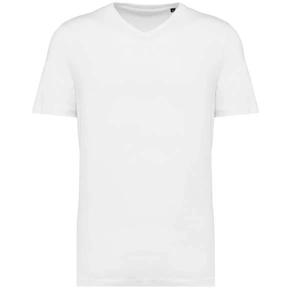 PK304 - T-shirt Supima® Col V Manches Courtes Homme 10 PK304 - T-shirt Supima® Col V Manches Courtes Homme – Image 8