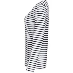AQ071 - T-shirt Marinière « Coastal » Femme à Manches Longues -Karioact Boutique aHR0cDovL21lZGlhMi5kZXNpZ25wYXJ0bmVyLmZyL2MvcC8xNjg3Mi8xNjg3Mi0xODk2NC0zLmpwZw