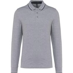 KARIBAN K280 - Polo Maille Piquée Manches Longues Homme -Karioact Boutique aHR0cDovL21lZGlhMi5kZXNpZ25wYXJ0bmVyLmZyL2MvcC8xNzQwMS8xNzQwMS0xNDM3Ni0xLmpwZw