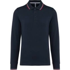 KARIBAN K280 - Polo Maille Piquée Manches Longues Homme -Karioact Boutique aHR0cDovL21lZGlhMi5kZXNpZ25wYXJ0bmVyLmZyL2MvcC8xNzQwMS8xNzQwMS0xNjU3Ny0xLmpwZw