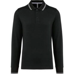 KARIBAN K280 - Polo Maille Piquée Manches Longues Homme -Karioact Boutique aHR0cDovL21lZGlhMi5kZXNpZ25wYXJ0bmVyLmZyL2MvcC8xNzQwMS8xNzQwMS0xNjU5Mi0xLmpwZw