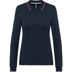 KARIBAN K281 - Polo Maille Piquée Manches Longues Femme -Karioact Boutique aHR0cDovL21lZGlhMi5kZXNpZ25wYXJ0bmVyLmZyL2MvcC8xNzQwMi8xNzQwMi0xNjU3Ny0xLmpwZw