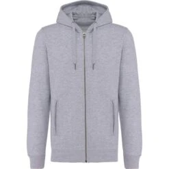 KARIBAN K4008 - Sweat-shirt French Terry écoresponsable Zippé à Capuche Unisexe -Karioact Boutique aHR0cDovL21lZGlhMi5kZXNpZ25wYXJ0bmVyLmZyL2MvcC8xNzQxOS8xNzQxOS0zNjcyLTEuanBn
