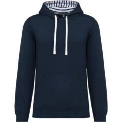 KARIBAN K4013 - Sweat-shirt à Capuche Contrastée à Motifs Unisexe 13 KARIBAN K4013 - Sweat-shirt à Capuche Contrastée à Motifs Unisexe -Karioact Boutique aHR0cDovL21lZGlhMi5kZXNpZ25wYXJ0bmVyLmZyL2MvcC8xNzQyMy8xNzQyMy0xOTcyMS0xLmpwZw