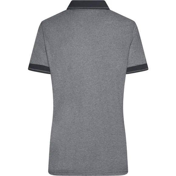 James & Nicholson JN705 - Ladies´ Heather Polo 9 James & Nicholson JN705 - Ladies´ Heather Polo – Image 7