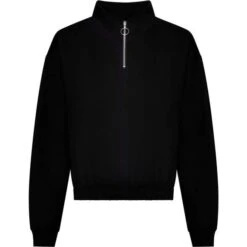 JH037 - Women's Cropped 1/4 Zip Sweat -Karioact Boutique aHR0cDovL21lZGlhMi5kZXNpZ25wYXJ0bmVyLmZyL2MvcC8xNzg0MC8xNzg0MC0yMDMxMC0xLmpwZw