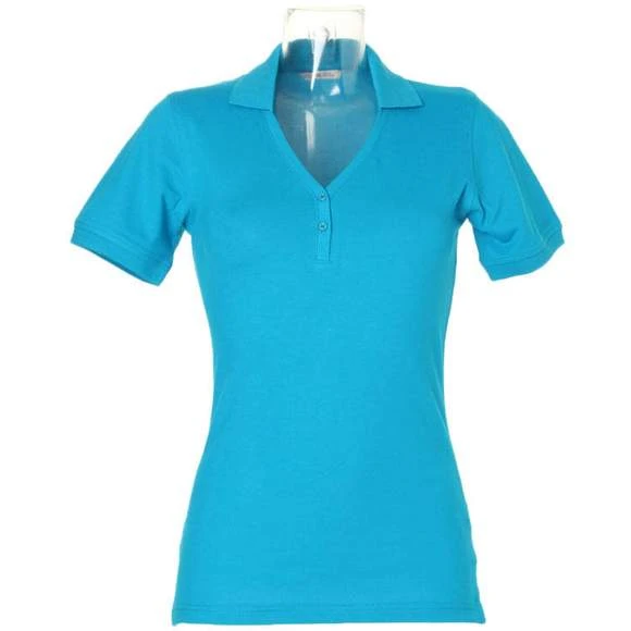 KK732 - Sophia V-Neck Polo 8 KK732 - Sophia V-Neck Polo – Image 6