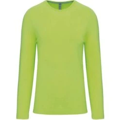 KARIBAN K359 - T-shirt Homme Manches Longues Encolure Ronde -Karioact Boutique aHR0cDovL21lZGlhMi5kZXNpZ25wYXJ0bmVyLmZyL2MvcC8zNjI5LzM2MjktMTM0MC0xLmpwZw