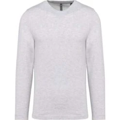 KARIBAN K359 - T-shirt Homme Manches Longues Encolure Ronde -Karioact Boutique aHR0cDovL21lZGlhMi5kZXNpZ25wYXJ0bmVyLmZyL2MvcC8zNjI5LzM2MjktMTY1ODgtMS5qcGc