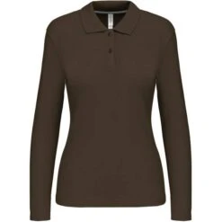 KARIBAN K244 - Polo Manches Longues Femme -Karioact Boutique aHR0cDovL21lZGlhMi5kZXNpZ25wYXJ0bmVyLmZyL2MvcC8zNjIzLzM2MjMtMzY3MC0xLmpwZw