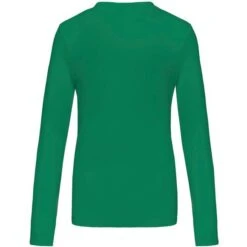 KARIBAN K382 - T-shirt Col V Manches Longues Femme -Karioact Boutique aHR0cDovL21lZGlhMi5kZXNpZ25wYXJ0bmVyLmZyL2MvcC8zNjMyLzM2MzItMTMzOC0yLmpwZw