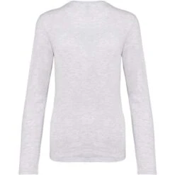 KARIBAN K383 - T-shirt Col Rond Manches Longues Femme -Karioact Boutique aHR0cDovL21lZGlhMi5kZXNpZ25wYXJ0bmVyLmZyL2MvcC8zNjMzLzM2MzMtMTY1ODgtMi5qcGc